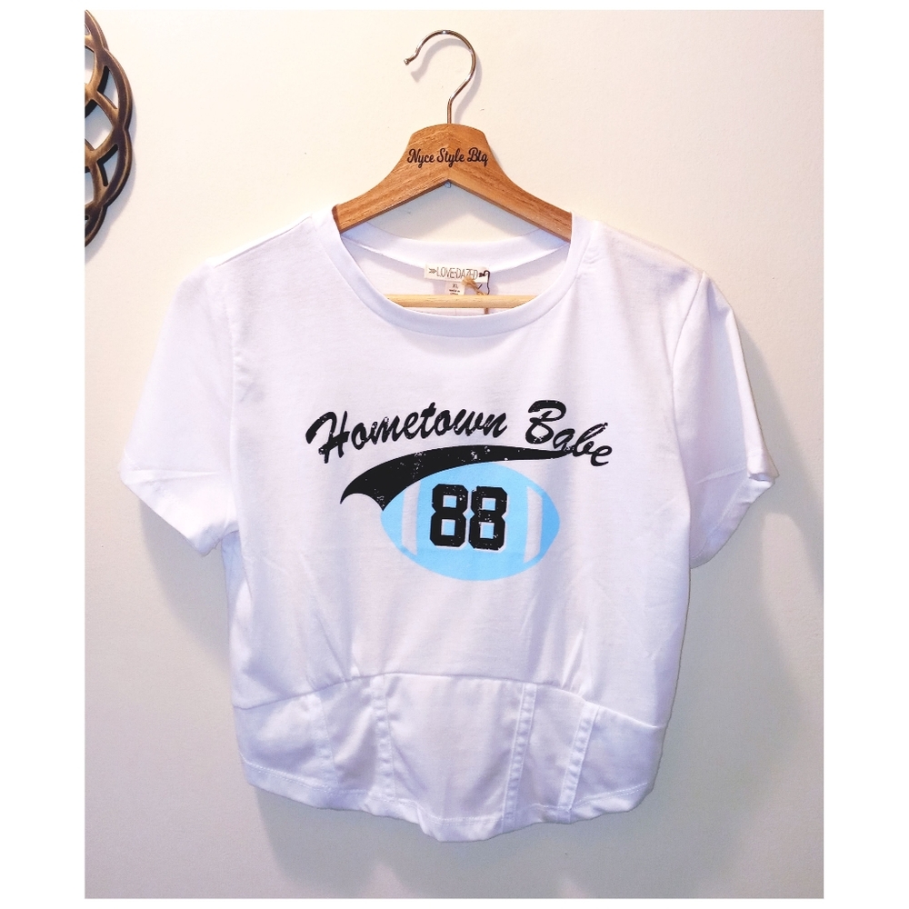 Love Dazed Hometown‎ Babe Football Top